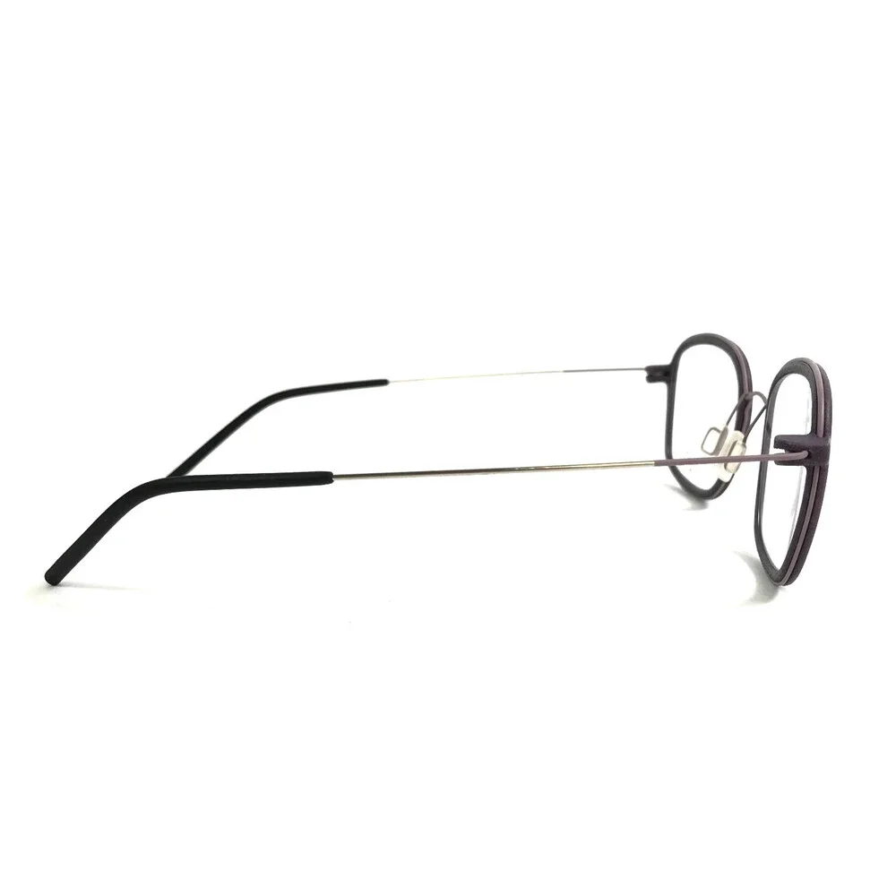 Monoqool Eyeglasses Frame SY SAMMY 5365s Plum Truffel Violet Tone Rose 46-21-140